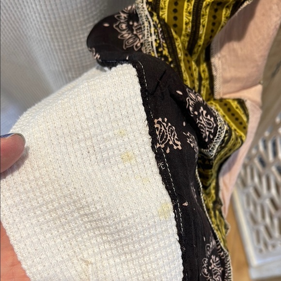 Free People Blossom Paisley Balloon Sleeve Therm - Picture 9 of 16